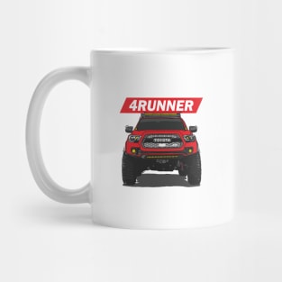 4Runner Toyota Front View - Red Mug